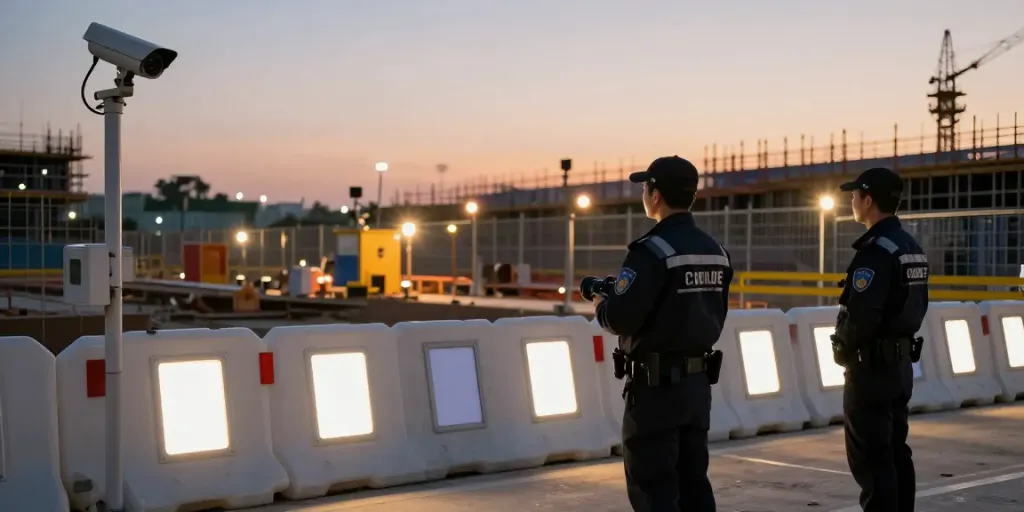 Construction Site Security by a trusted provider ensuring safety and protection.